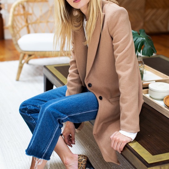 Emerson Fry Jackets & Blazers - Emerson Fry Tailored Camel Coat